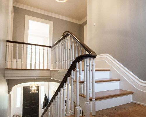 staircase trim renovation Southern Ontario