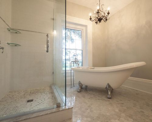 soaker tub bathroom renovation Southern Ontario